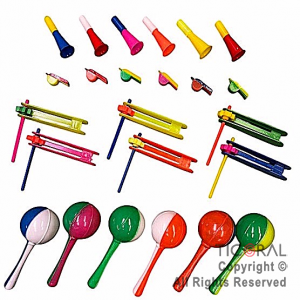 KIT SONIDO FLUO MULTICOLOR X 24 PRODUCTOS (PF0071)